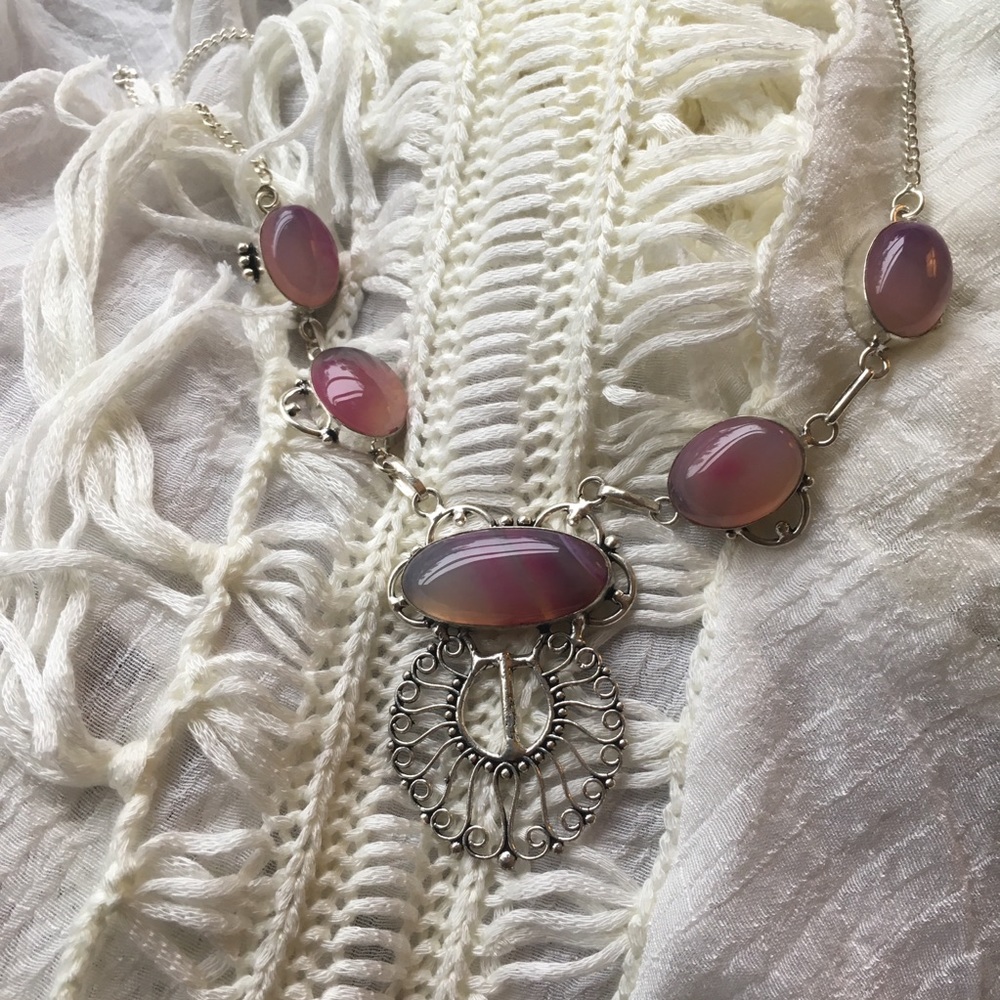 🌙Beautiful Agate Necklace